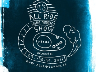 Pozvánka na výstavu All Ride Moto Show v Praze