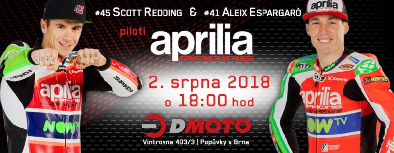Aprilia Racing zve fanoušky na Moto GP do Brna - 0 - 1 Aprilia pozvanka (2)