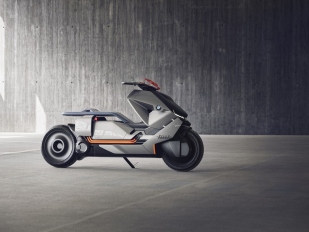 BMW Motorrad Concept Link: elektrický skútr komunikující s oblečením jezdce
