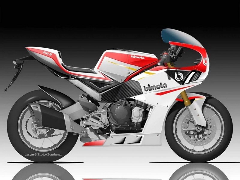 Bimota KB4: koncept sportovního motocyklu - 1 - 1 Bimota KB4 koncept (2)
