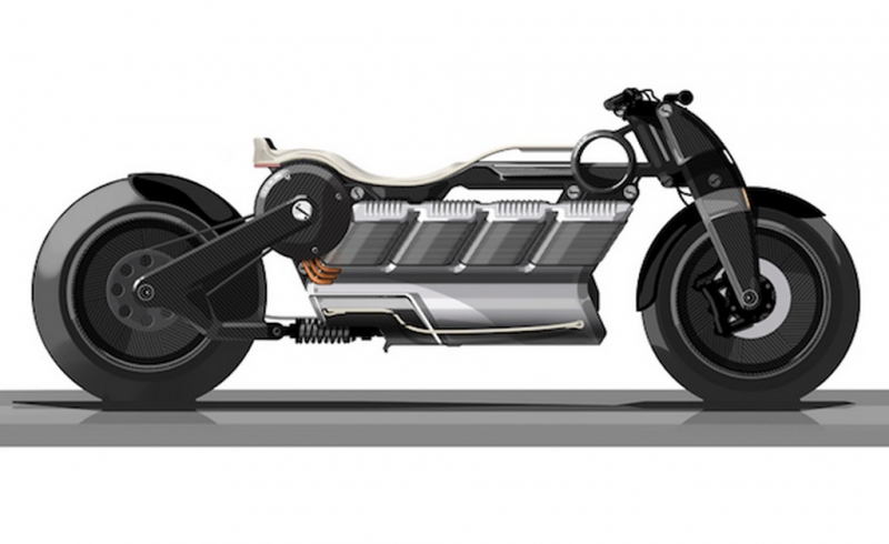 Curtiss Hera: elektrický motocykl s baterií V8 - 0 - Curtiss Hera