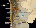 rally dakar 2014 Dakar-2014-map