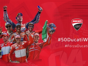 50. vítězství Ducati v MotoGP
