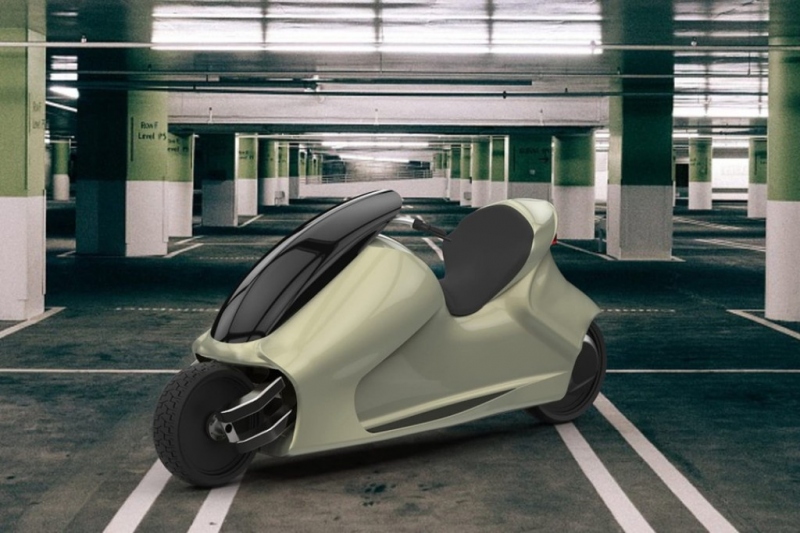 GyroCycle: prototyp samovyvažujícího elektrického motocyklu - 1 - 1 Gyrocycle5