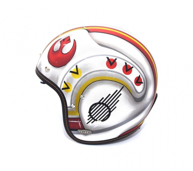 HJC Star Wars přilba: IS-5 Luke Skywalker X-Wing - 3 - 1 HJC Star Wars helma3