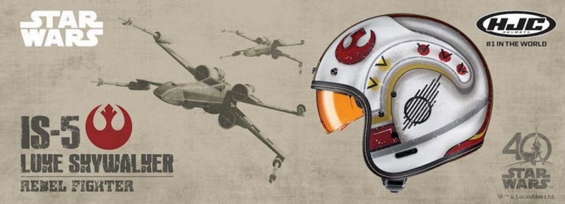 HJC Star Wars přilba: IS-5 Luke Skywalker X-Wing - 1 - 1 HJC Star Wars helma1