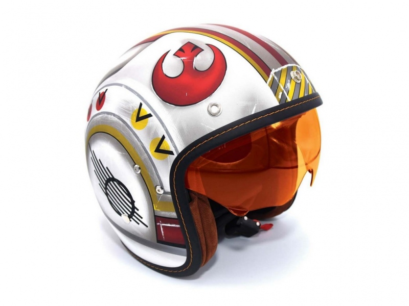 HJC Star Wars přilba: IS-5 Luke Skywalker X-Wing - 6 - 1 HJC Star Wars helma7