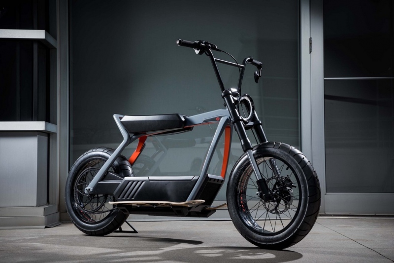 Harley-Davidson: koncept elektroskútru - 2 - 1 Harley Davidson koncept elektricky skutr (1)