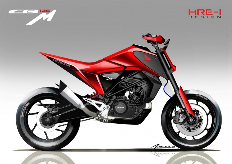 Honda CB125X a CB125M: koncept maloobjemových motocyklů - 21 - 1 Honda CB125M koncept (14)