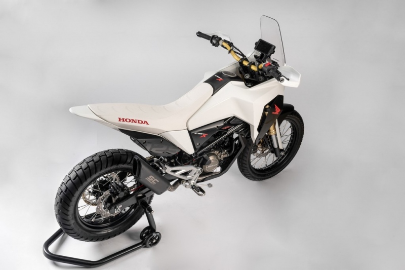 Honda CB125X a CB125M: koncept maloobjemových motocyklů - 5 - 1 Honda CB125X koncept (11)