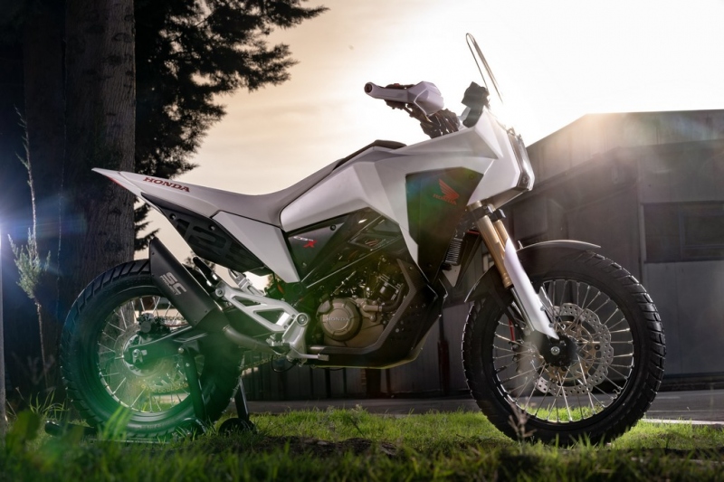 Honda CB125X a CB125M: koncept maloobjemových motocyklů - 4 - 1 Honda CB125X koncept (10)