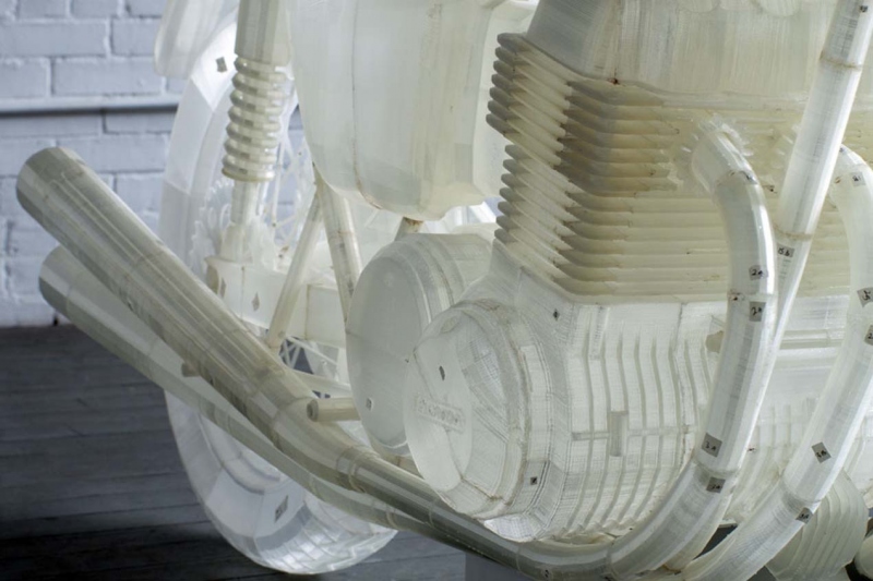 Honda CB 500: motocykl z 3D tiskárny - 7 - Honda CB 500 3D tiskarna Honda CB 500 3D tiskarna8