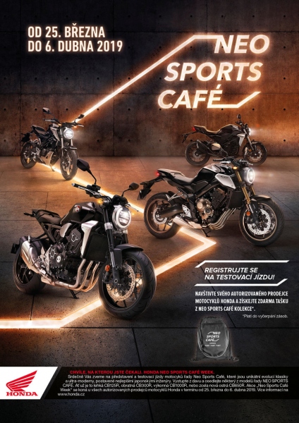 Honda Neo Sports Café Week 2019: přijďte vyzkoušet nové modely - 0 - Honda Neo Sports Cafe 2019