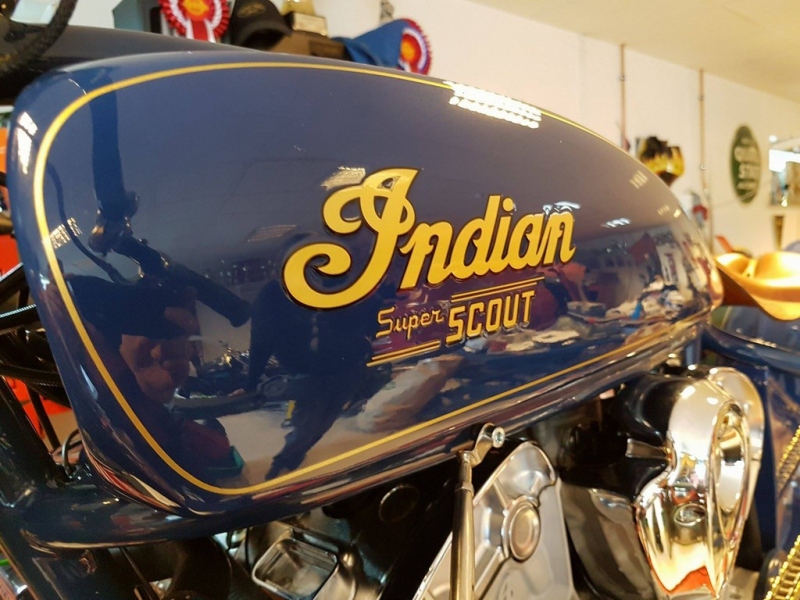 Indian Super Scout s turbem: made in Sweden - 10 - 1 Indian Scout turbo Fullhouse Garage Shop (11)