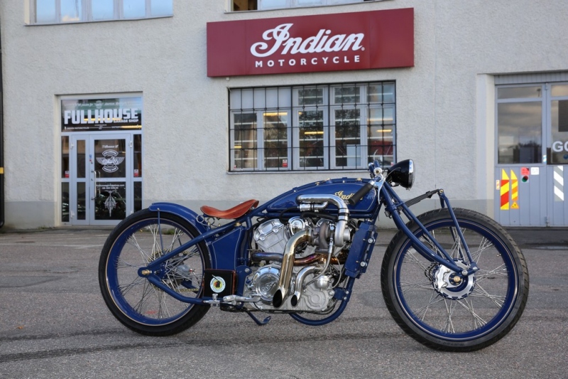 Indian Super Scout s turbem: made in Sweden - 12 - 1 Indian Scout turbo Fullhouse Garage Shop (10)