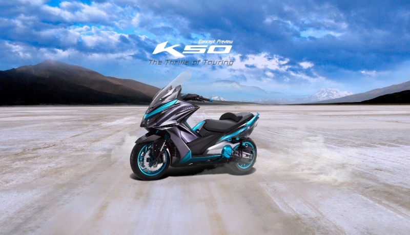 Kymco K50 koncept: výzva pro konkurenci - 11 - 1 Kymco K50 koncept06