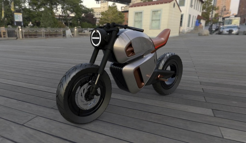 NAWA Racer koncept: beznábojový hybridní elektromotocykl - 1 - 1 NAWA Racer koncept hybridni elektromotocykl (3)