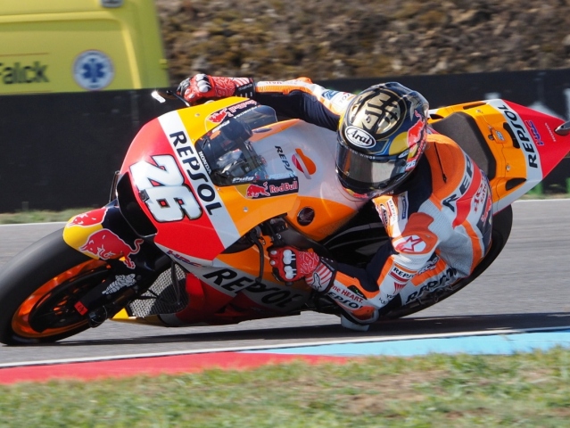 Hlavní obrázek k článku: MotoGP - FP2: Překvapivě Pedrosa, 24. Abraham