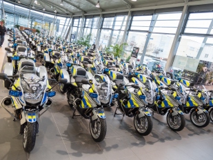 Česká policie dostala motocykly BMW