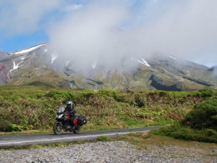 Nový Zéland ze sedla motocyklu