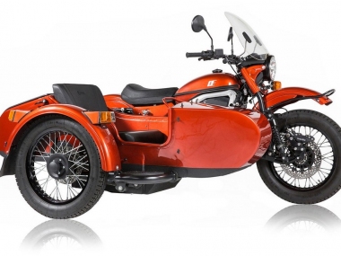 Hlavní obrázek k článku: Ural cT: prototyp elektrické sajdkáry