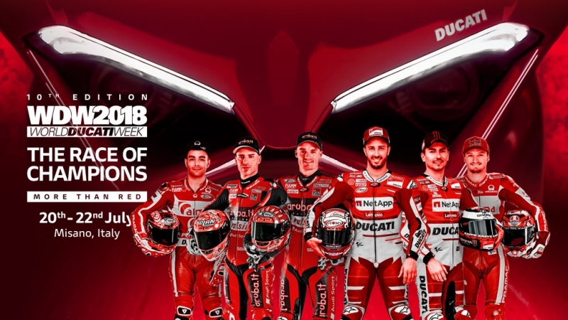 Vydražte si závodní Ducati Panigale V4 S v barvách Doviziosa nebo Abrahama - 5 - 1 WDW18_race of champions