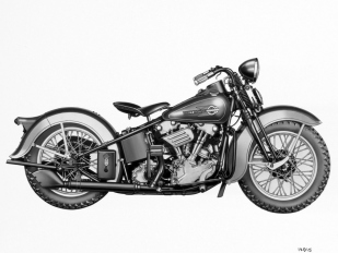 Harley-Davidson WL45: spolehlivý parťák