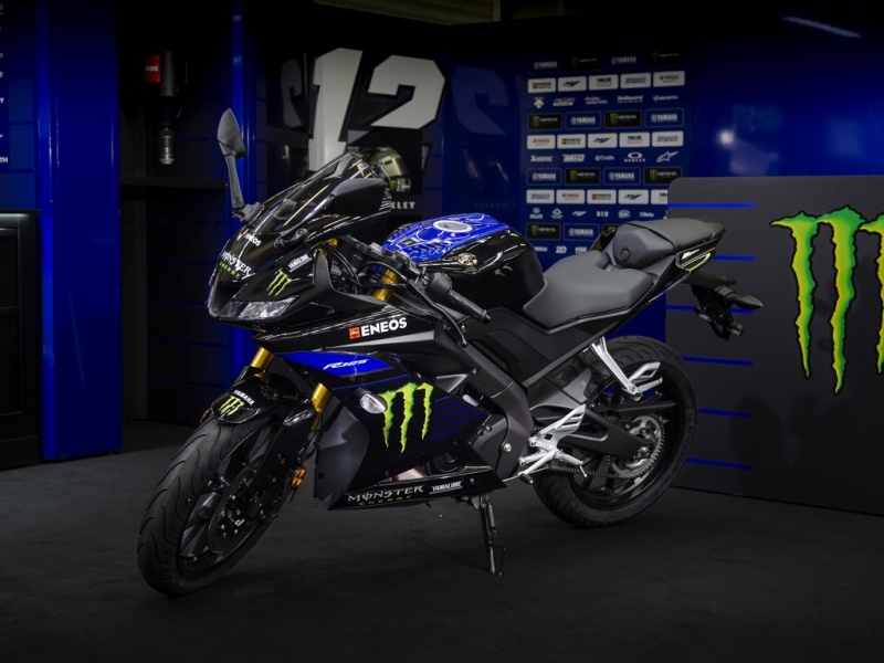 Yamaha YZF R125: speciální edice Monster Energy MotoGP - 3 - 1 Yamaha YZF R125 Monster Energy MotoGP (17)