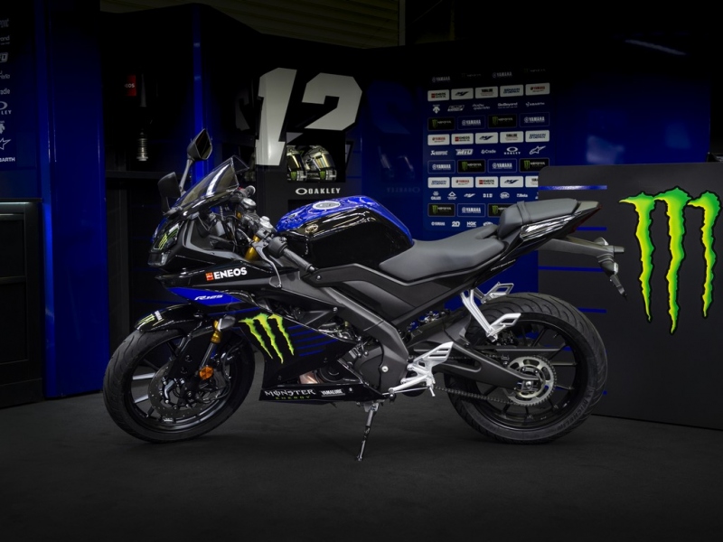 Yamaha YZF R125: speciální edice Monster Energy MotoGP - 4 - 1 Yamaha YZF R125 Monster Energy MotoGP (18)
