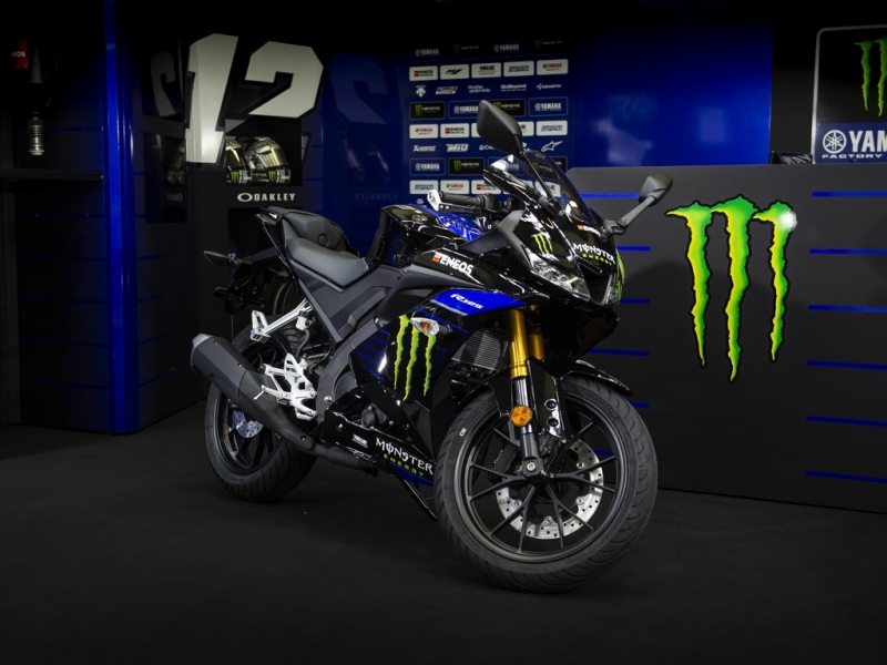 Yamaha YZF R125: speciální edice Monster Energy MotoGP - 5 - 1 Yamaha YZF R125 Monster Energy MotoGP (15)