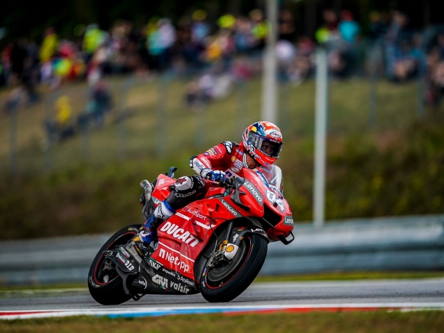 Hlavní obrázek k článku: GP Brno - Warm Up: Lorenzo Dalla Porta, Fabio di Giannantonio a Andrea Dovizioso