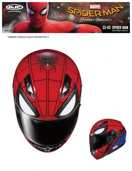 HJC přilba Spider-Man a Iron-Man: SuperHero - 2 - 1 HJC prilba Spider Man Iron2