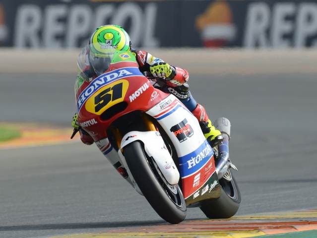 Hlavní obrázek k článku: Pole Position v ME-Moto2 patří Ericu Granadovi, 17. Mrkývka