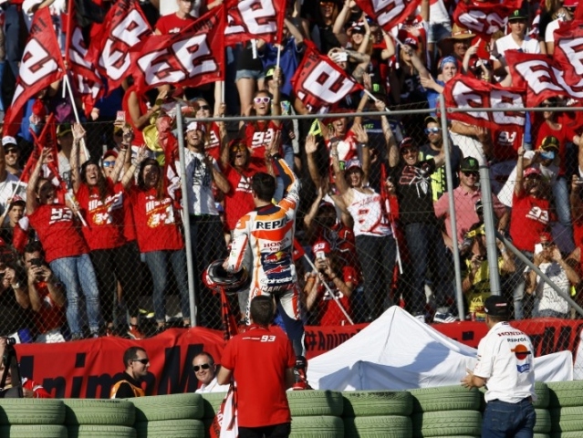 Hlavní obrázek k článku: Valencia - MotoGP: V pátek Marquez, 12. Rossi, 14. Abraham