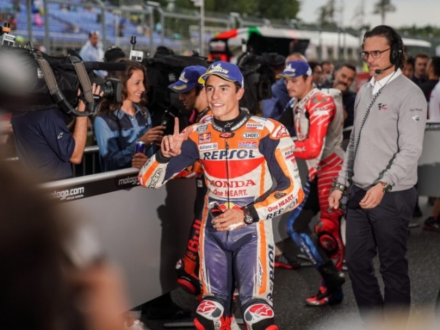 Hlavní obrázek k článku: GP Brno - MotoGP: Suverénním vítězem se stal Marc Marquez, 19. Abraham
