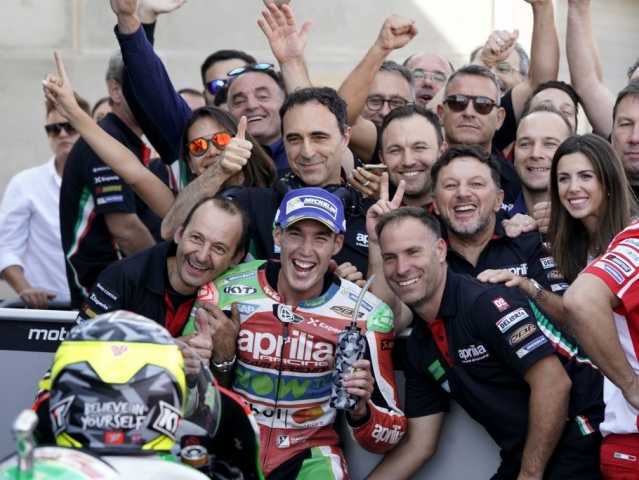 Hlavní obrázek k článku: ok jménem Aleix Espargaro a Aprilia, 13. Abraham