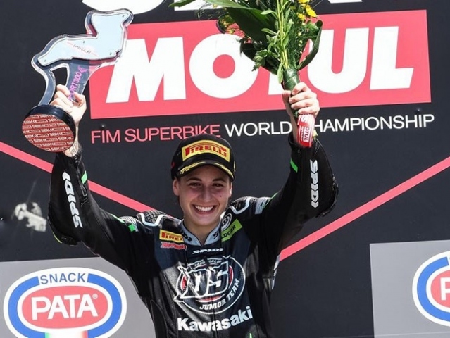 Hlavní obrázek k článku: Ana Carrasco: První žena na čele MS motocyklů sólo