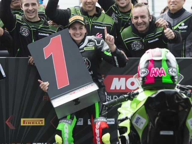 Hlavní obrázek k článku: Ana Carrasco vyhrála i závod v Doningtonu
