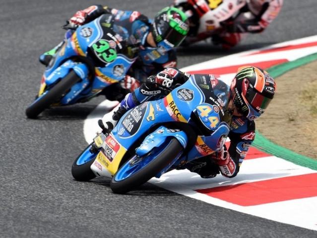 Hlavní obrázek k článku: V Barceloně nově: V Moto3 opět Top Canet, 24. Kornfeil