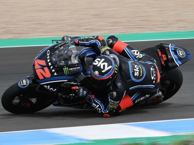 Hlavní obrázek k článku: V Jerezu na testech kraloval déšť a Bagnaia