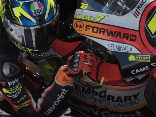 Hlavní obrázek k článku: V Moto2 dominoval v pátek Lorenzo Baldassarri