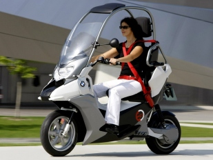 BMW C1-E: skútr na celý život