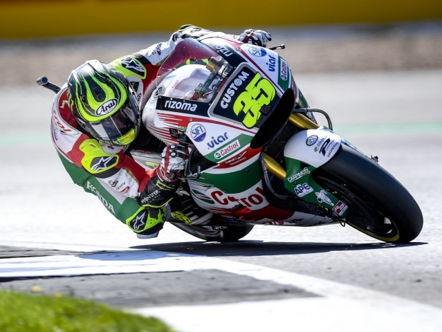 Hlavní obrázek k článku: Domácí Cal Crutchlow doma po pátku lídrem, 14. Abraham