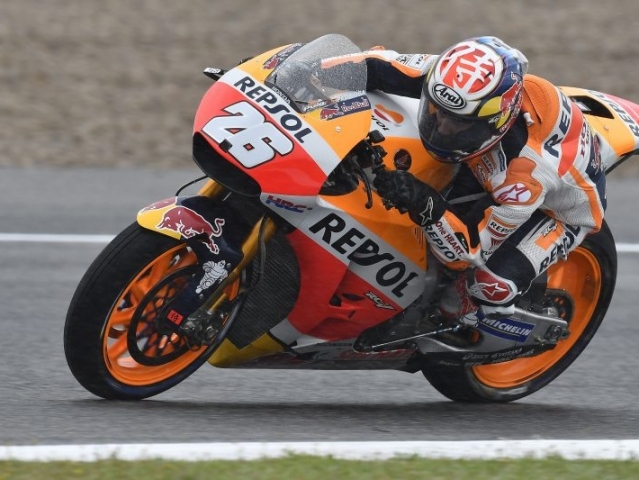Hlavní obrázek k článku: Prvnímu dni v Jerezu kraloval v královské kubatuře Dani Pedrosa