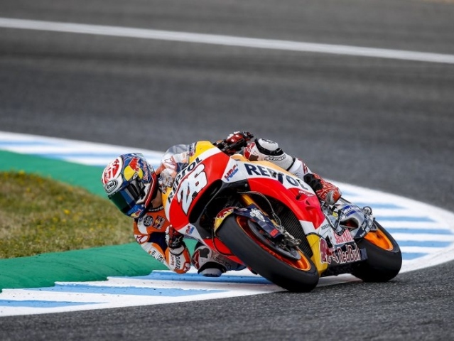Hlavní obrázek k článku: Po třech trénincích stále Dani Pedrosa, 21. Abraham