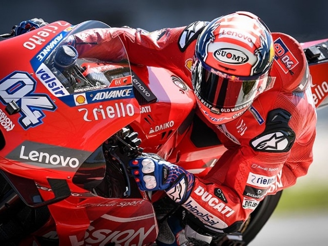 Hlavní obrázek k článku: 2. den průběžně Andrea Dovizioso