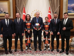 Can a Deniz Öncü přijati prezidentem Erdoganem
