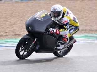 Propršený 2. den testů Moto2- Moto3 v Jerezu