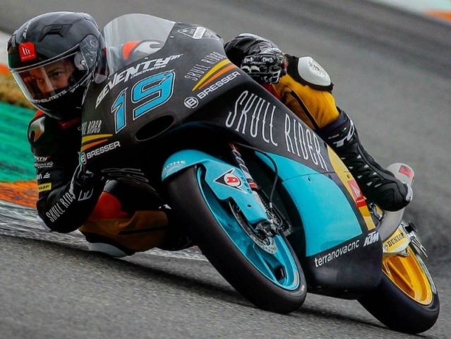 Hlavní obrázek k článku: Testy Moto3: První Rodrigo, 15. Kornfeil