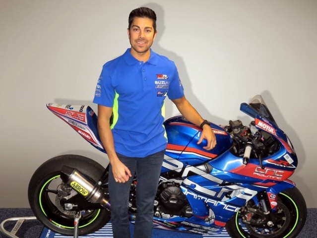 Hlavní obrázek k článku: Gino Rea v BSB se Suzuki